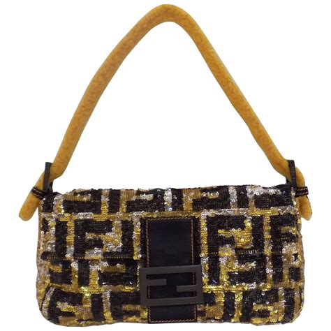 fendi baguette sequin vintage|fendi baguette bag price.